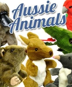 10 Australian Wild Animal Puppets - 'Puppet Store™' // Shop Now