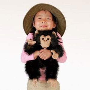 Folkmanis™ Chimpanzee Baby - Creative Play Puppets // Shop Now Folkmanis™ Chimpanzee Baby - Creative Play Puppets // Shop Now