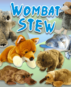 Wombat Stew Puppet Set // The Best Australian Puppet Shop