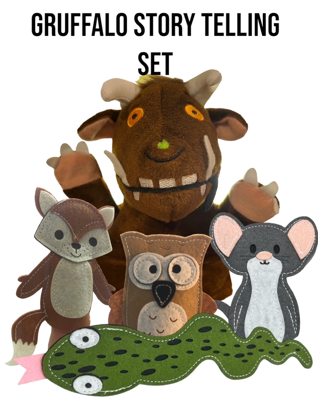 Gruffalo finger store puppet set